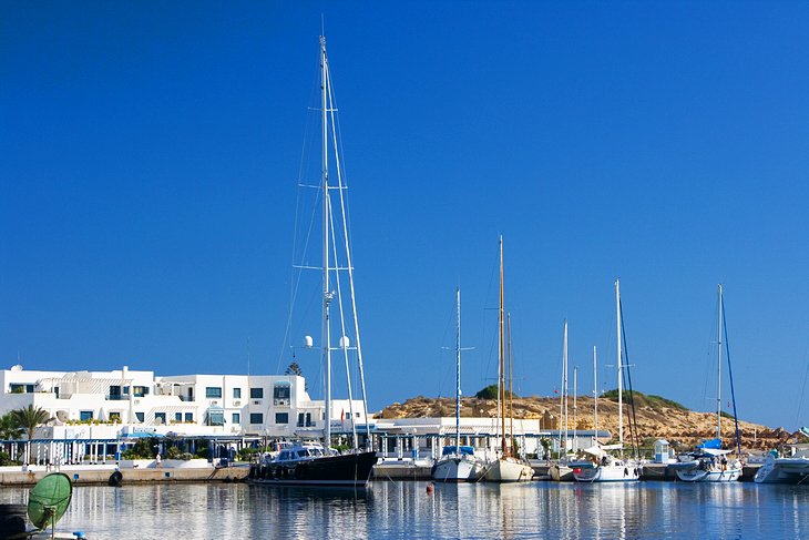 summer vacation: monastir harbor